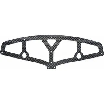 RC náhradní díl Serpent Aero bumperplate carbon up SRX8 GT (SER601270) - expresní doprava