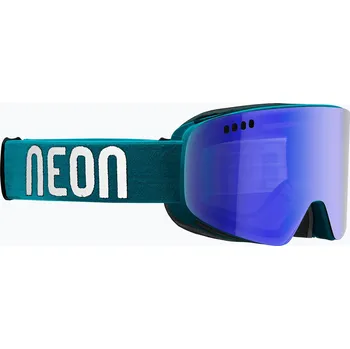 Lyžařské brýle Neon Light petroleum/mirror blue