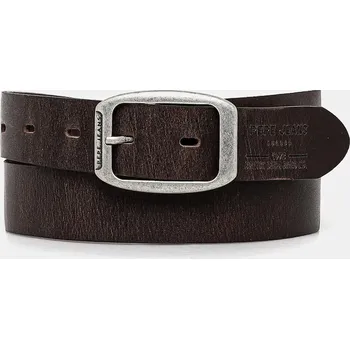 Opasek Pásek Pepe Jeans FLOYD BELT PM021051 hnědá 88X, vel. 100
