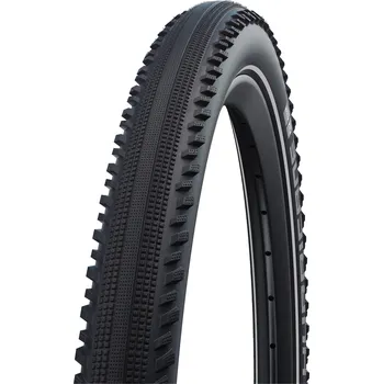 Plášť na kolo SCHWALBE plášť HURRICANE,50-584,27.5x2.00,DD, GreenGuard,dušový,drát,830 g,černá/reflexní