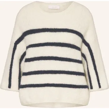 Dámský svetr Rich & Royal Dámský Svetr Z Alpaky S 3/4 Rukávy, bílá / tmavě...