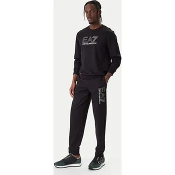 Pánská mikina EA7 Emporio Armani Mikina 7M001312 AF13512 UC001 Černá Regular Fit S