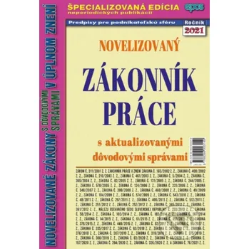 Novelizovaný Zákoník práce - Epos Epos