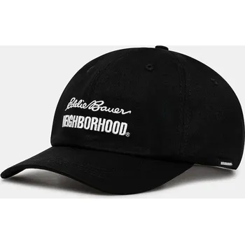Čepice Bavlněná čepice NEIGHBORHOOD X EDDIE BAUER DAD, ONE SIZE, černá, 99X