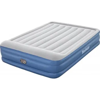 Nafukovací matrace Bestway Matrace Tritech Queen comfort 203 x 152 x 46 cm se zabudovanou pumpou (VÝPRODEJ) + DÁREK