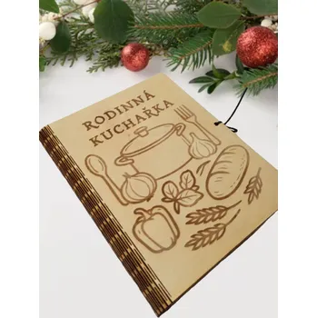 Dary dřeva Dřevěná kuchařka na recepty
