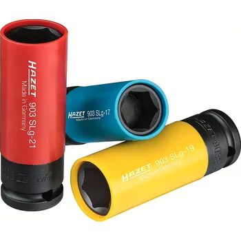 Gola hlavice Sada nástrčných hlavic rázový utahovák 1/2″ 17–21 mm 3 ks