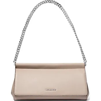 Kabelka Michael Kors Carmin medium kožená kabelka světle béžová + doprava zdarma