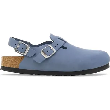 Dámské pantofle Nubukové pantofle Birkenstock Tokio HEX 1030478 modrá 55X, EUR 38