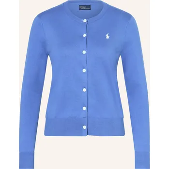 Dámský svetr Polo Ralph Lauren Dámský Pletený Kardigan, modrá / krémová, 42
