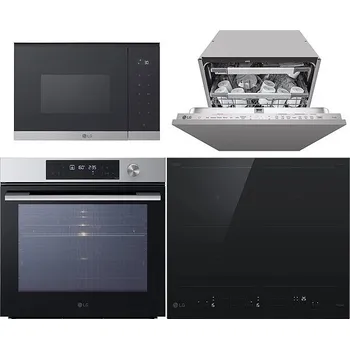 Mikrovlnná trouba LG MG7Z2593D + LG DB976TKS + LG WSED7613S + LG CBIZ2437B