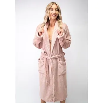 Dámský župan Dámský župan Lingadore 50102 FNT117633 sv.růžová L/XL