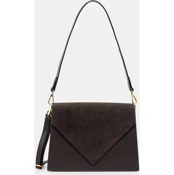 Kožená kabelka Answear.LAB VE12 hnědá 89X, vel. ONE SIZE