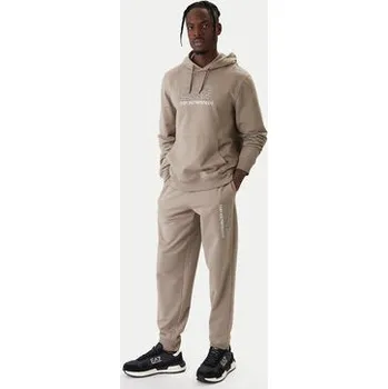 Dámská mikina EA7 Emporio Armani Mikina 7M001313 AF13512 U6167 Béžová Regular Fit XXL