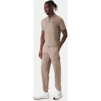 Pánské oblečení EA7 Emporio Armani Polokošile 8NPF14 PJVQZ U6167 Béžová Regular Fit M