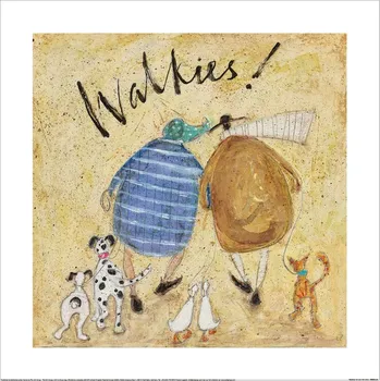 Plakát Umělecký tisk Sam Toft - Walkies