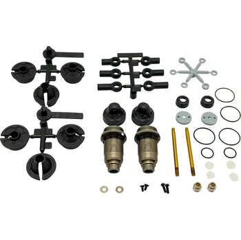 RC model auta SWORKz | Kompletní sada předních tlumičů 1/10 BBS Big Bore Shock (13mm) SW212013F