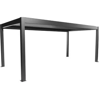 BIOHORT pergola velikost 6 x 3 tmavě šedá