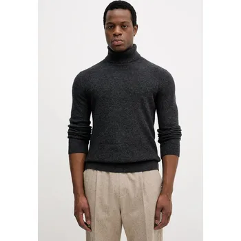 Pánský svetr Svetr Sisley 18AYS200X šedá 90Y, vel. S