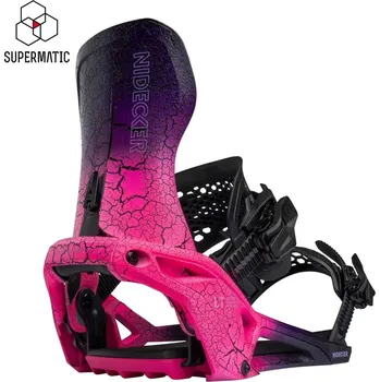Vázání na snowboard NIDECKER vázání - Lt Supermatic Magma (MULTI) velikost: M