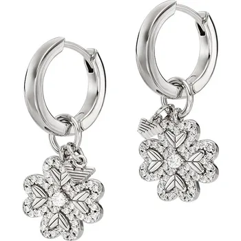 Náušnice Stříbrné náušnice Emporio Armani SENTIMENTAL EG3608040 stříbrná SLV, vel. ONE SIZE