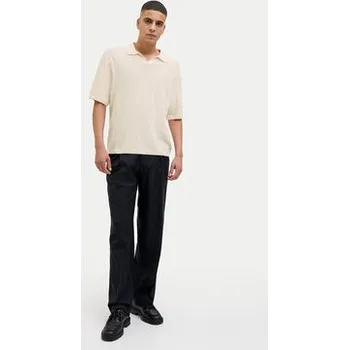 Pánský svetr Jack & Jones Svetr Varenna 12272578 Béžová Relaxed Fit L