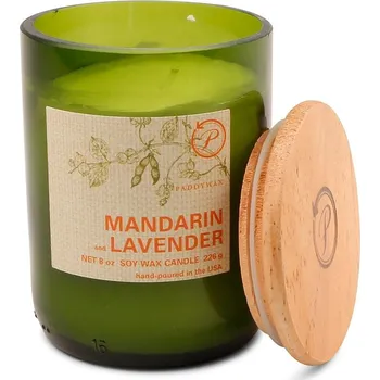 Svíčka Vonná sójová svíčka Paddywax Mandarin & Lavender 226 g EG02EU vícebarevná MLC
