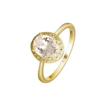 Náušnice Prsten 925/1000 - SVLR0624SH2GO60 JVD SVLR0624SH2GO60