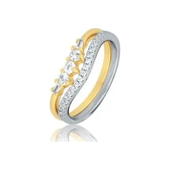 Náušnice Prsten 925/1000 - SVLR1192X61BK55 JVD SVLR1192X61BK55