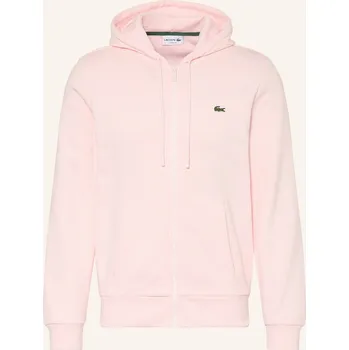 Pánská mikina Lacoste Pánská Mikinová Bunda, světle růžová, XXL