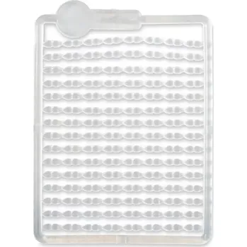 Anaconda zarážky Micro Boilie Stops army průhledná 240ks