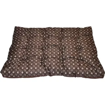 Pelíšek pro psa Matrace voděodolná 120x80 - tlapka hnědá - SLEVA 3% s kodem radost25