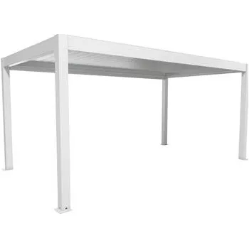 BIOHORT pergola velikost 5,5 x 3 bílá/stříbrná