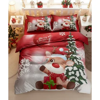 Povlečení 7díl. VÁNOČNÍ POVLEČENÍ AKCE 2