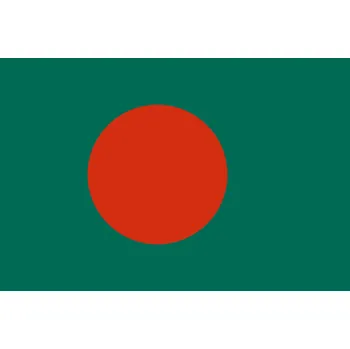 Vlajka Bangladéš vlaječka - 11 x 16 cm - nasunutí, zavěšení