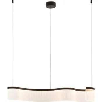 LED závěsné svítidlo 1600 lm 3000K kávová ITALUX Notar PND-59078-31W-3K