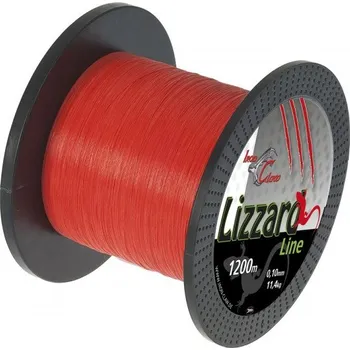 Iron Claw šňůra Lizzard 0,12 mm 1200 m oranžová