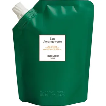 Sprchový gel HERMÈS Le Bain Eau d'orange verte sprchový gel – náhradní náplň unisex 200 ml