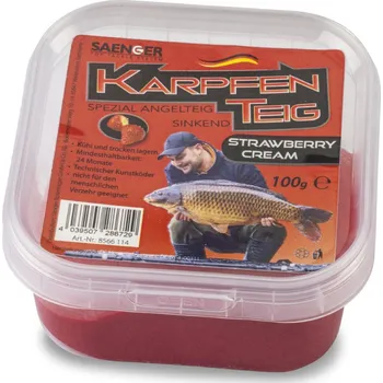 Umělá nástraha Saenger těsto na kapry Strawberry Cream