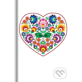 Kalendář Zápisník Folk srdiečko - Spektrum grafik Spektrum grafik