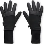 Pánské Rukavice UNDER ARMOUR M'S STORM FLEECE RUN GLOVES 6000394-001 – Černá XL