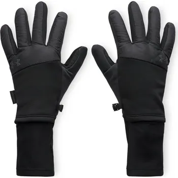 Rukavice Pánské Rukavice UNDER ARMOUR M'S STORM FLEECE RUN GLOVES 6000394-001 – Černá XL