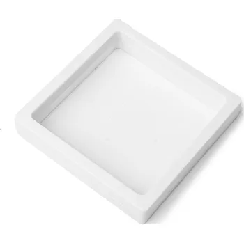 Rám na obraz Prezentační membránový 3D rámeček bílý 11x11x2 cm