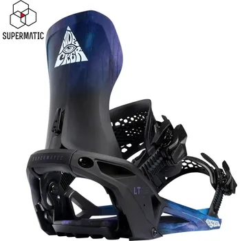 Snowboarding NIDECKER vázání - Lt Supermatic Bio Black (MULTI) velikost: L