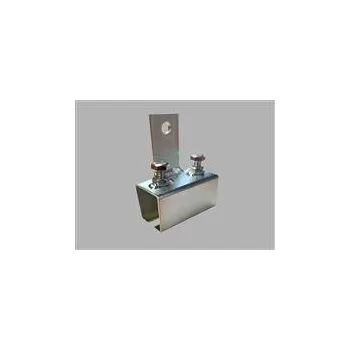 Příslušenství pro záclonu a závěs Držák kolejnice - nástěnný plochý