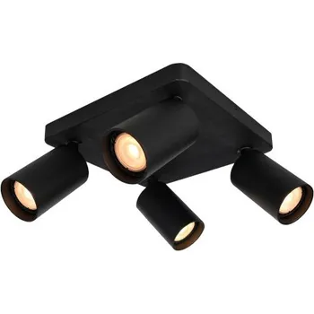 Bodové svítidlo Bodové svítidlo stropní / spot 4x GU10 černá ITALUX Nesto SPL-23436-4S-BK