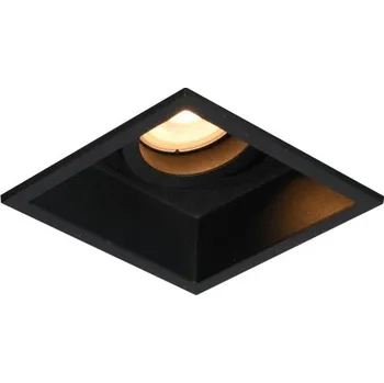 Bodové svítidlo Zapuštěné svítidlo 9,2 x 9,2 cm 1x GU10 černá ITALUX Naro DL-88031-GU-BK