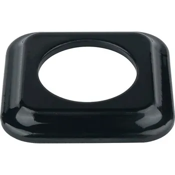 vypínač X-Site Retro rámeček keramika A100mm hranatý černý