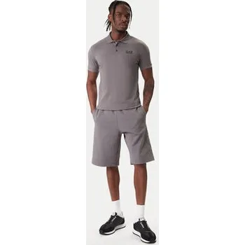 Pánské kraťasy EA7 Emporio Armani Sportovní kraťasy 7M001491 AF17787 U8086 Šedá Regular Fit XXL