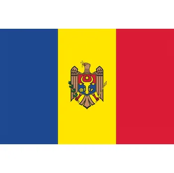 Vlajka Moldavsko vlaječka - 11 x 16 cm - nasunutí, zavěšení
